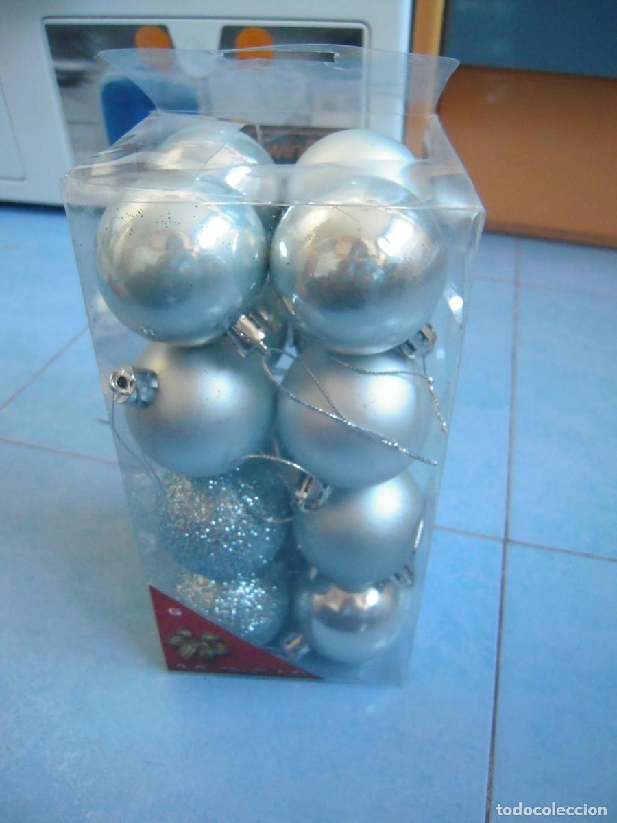 Nuevo: 16 bolas de navidad pl&aacute;stico 5 cm - Foto 1