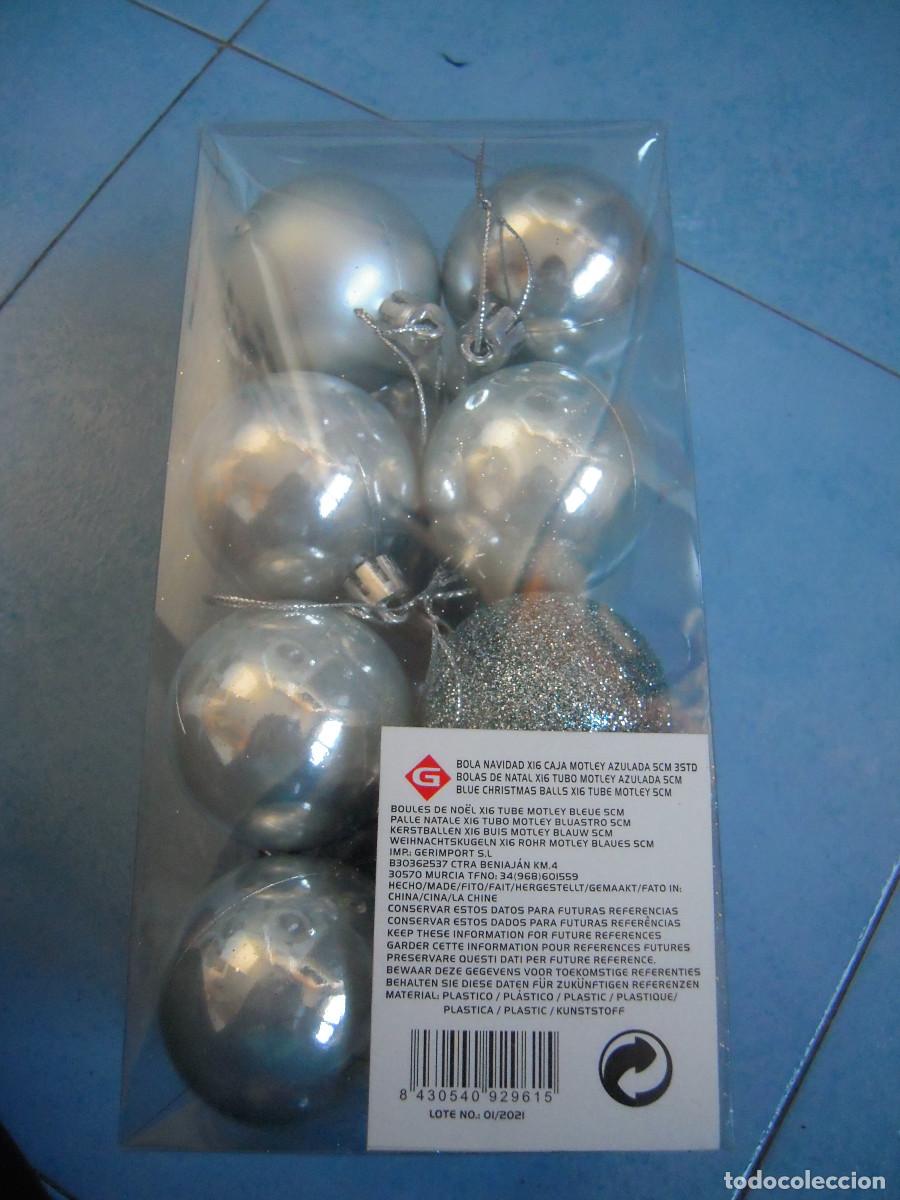 Nuevo: 16 bolas de navidad pl&aacute;stico 5 cm - Foto 4