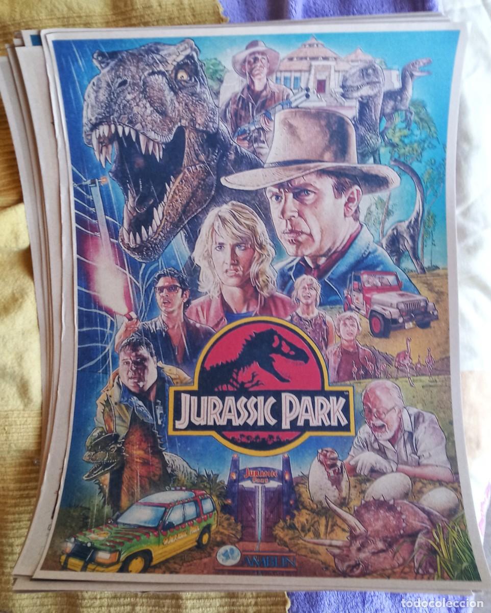 Nuevo: poster retro &rdquo;Jurassic park&rdquo; (42x30 cm) - Foto 1