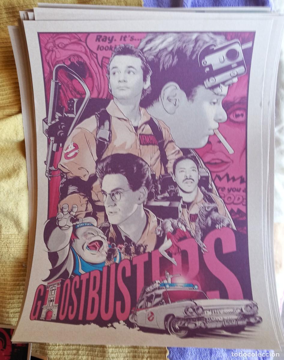 Nuevo: poster retro &rdquo;Cazafantasmas&rdquo; (42x30 cm) - Foto 1
