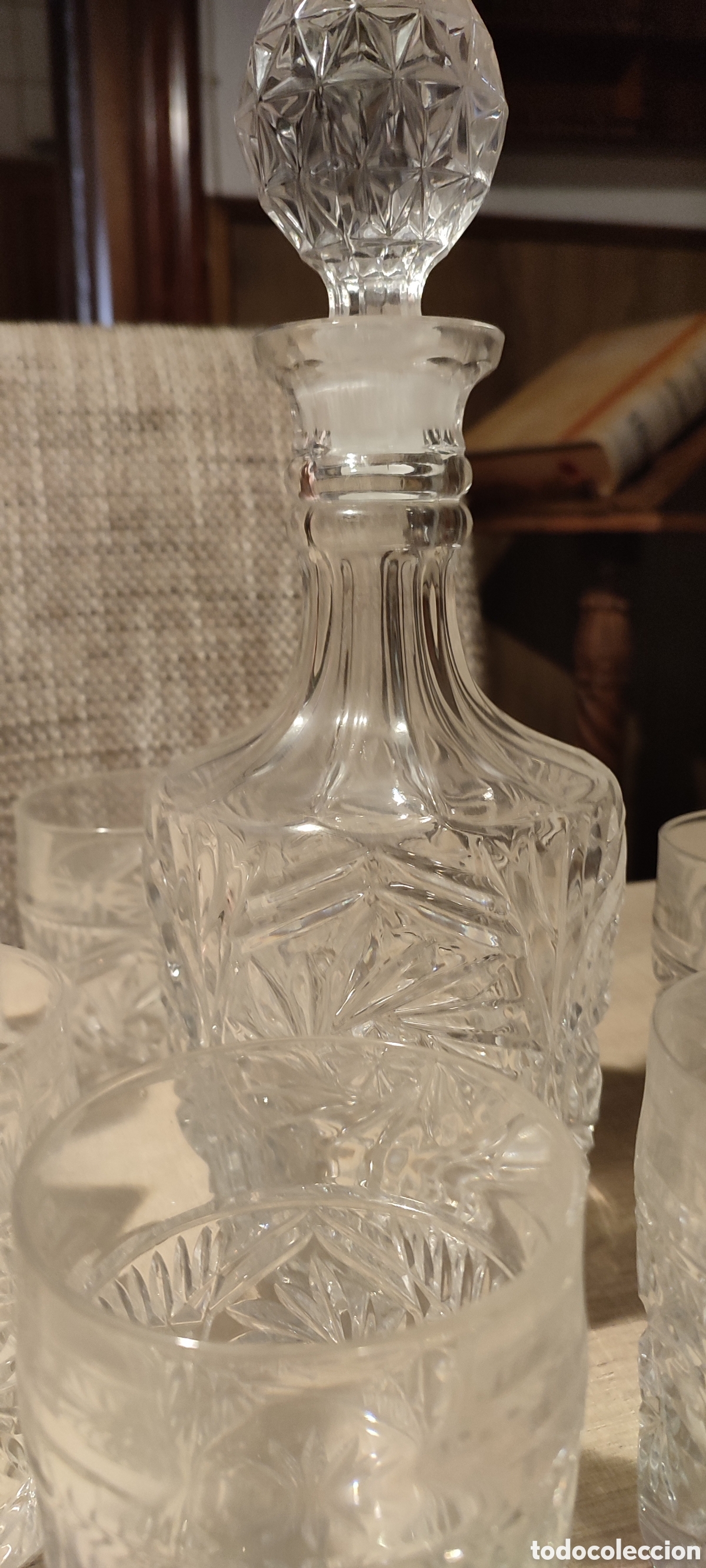 Nuevo: Cristaler&iacute;a juego licor. Nuevo - Foto 1