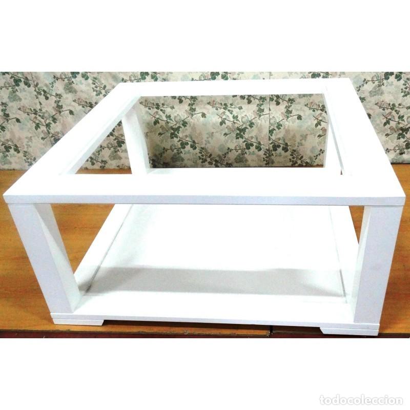 Nuevo: MESA CENTRO LACADA MEDIDAS 110 X 110 X 52 - Foto 1