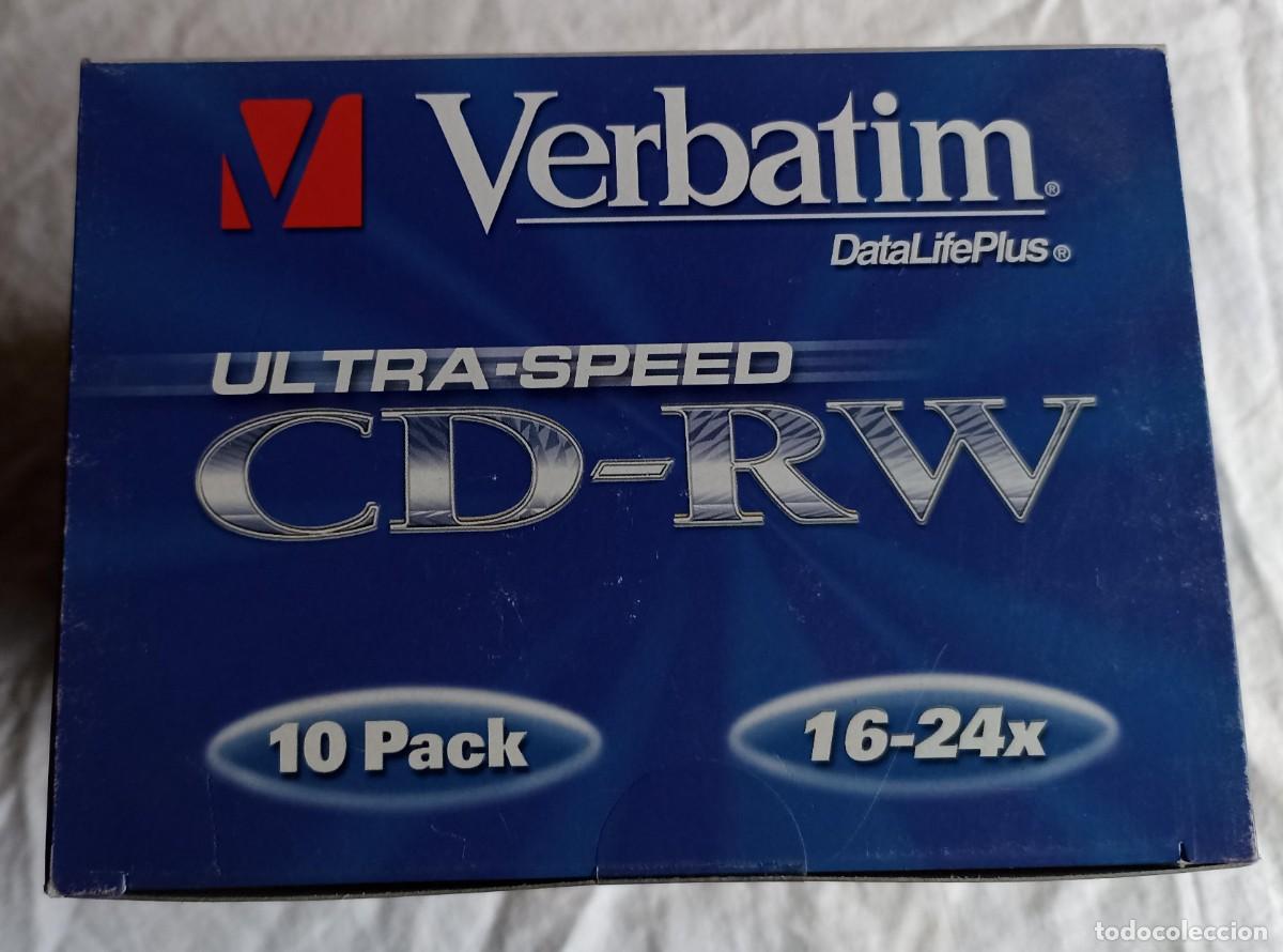 Nuevo: Caja CD-RW 10 discos - Foto 2