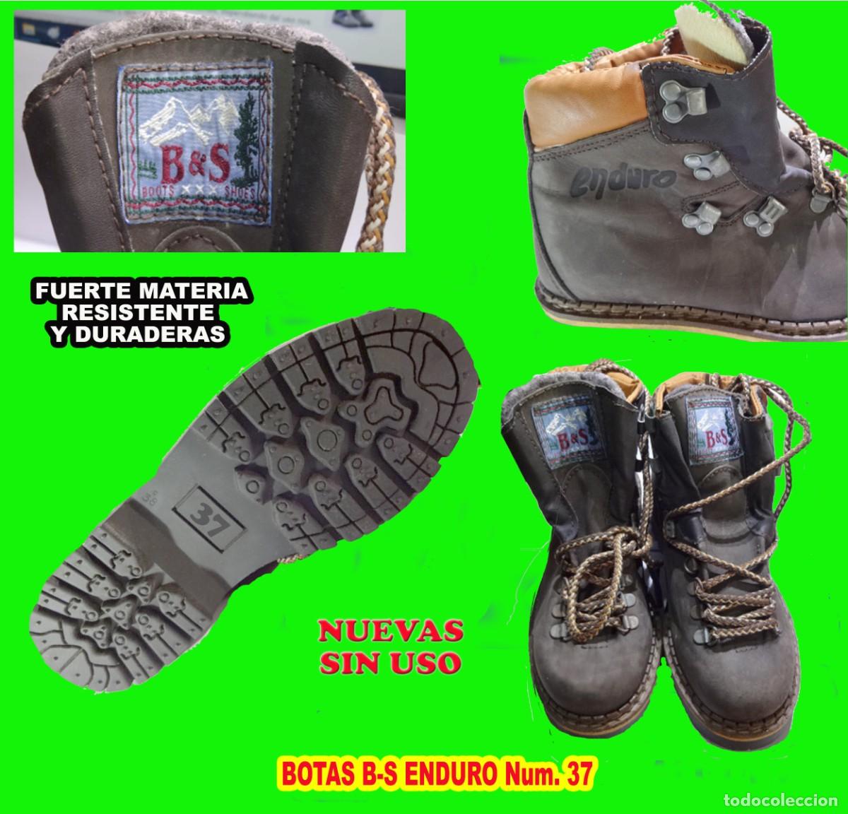 Nuevo: BOTAS B-S ENDURO Num 37 FURTE - RESISTENTE y DURADERA