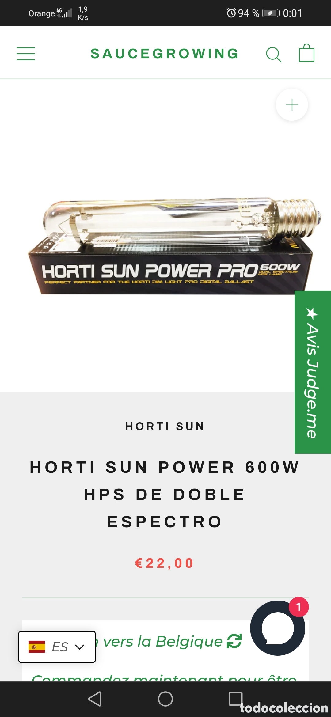 Nuevo: Bombilla de cultivo 600w - Foto 4