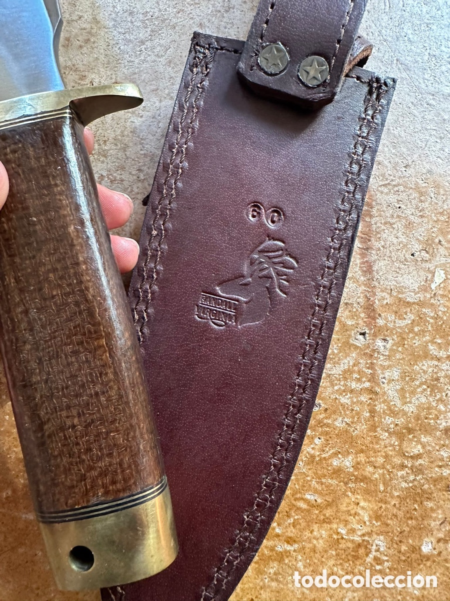 Nuevo: Cuchillo monter&iacute;a artesanal - Foto 4