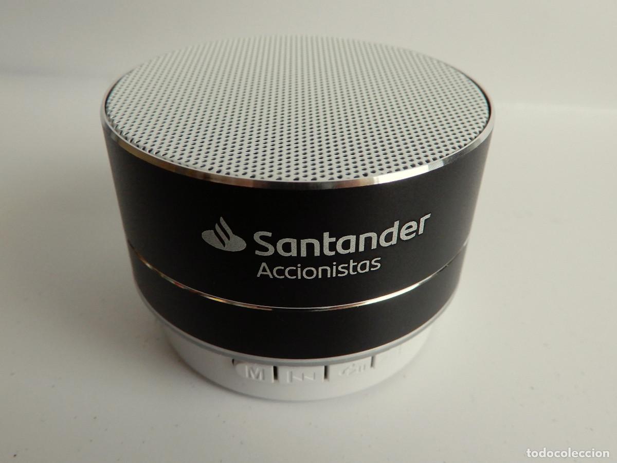 Nuevo: ALTAVOZ BLUETOOTH OBSEQUIO BANCO SANTANDER ACCIONISTAS - Foto 2