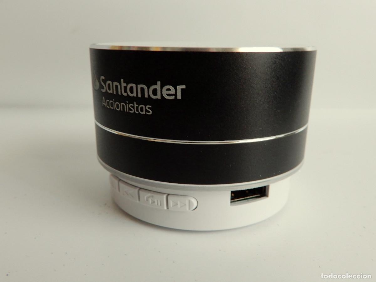 Nuevo: ALTAVOZ BLUETOOTH OBSEQUIO BANCO SANTANDER ACCIONISTAS - Foto 4