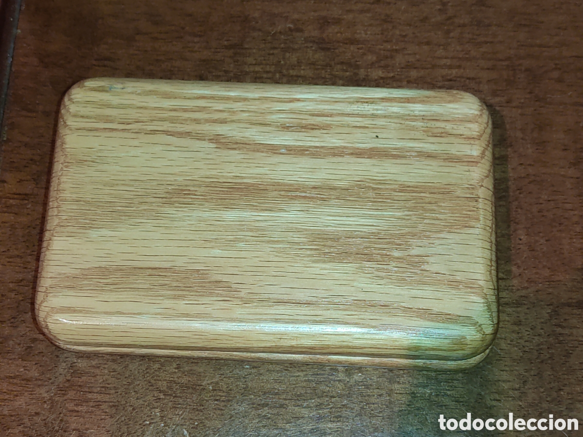 Nuevo: Set de afeitado y aseo de viaje, con caja de madera. - Foto 4