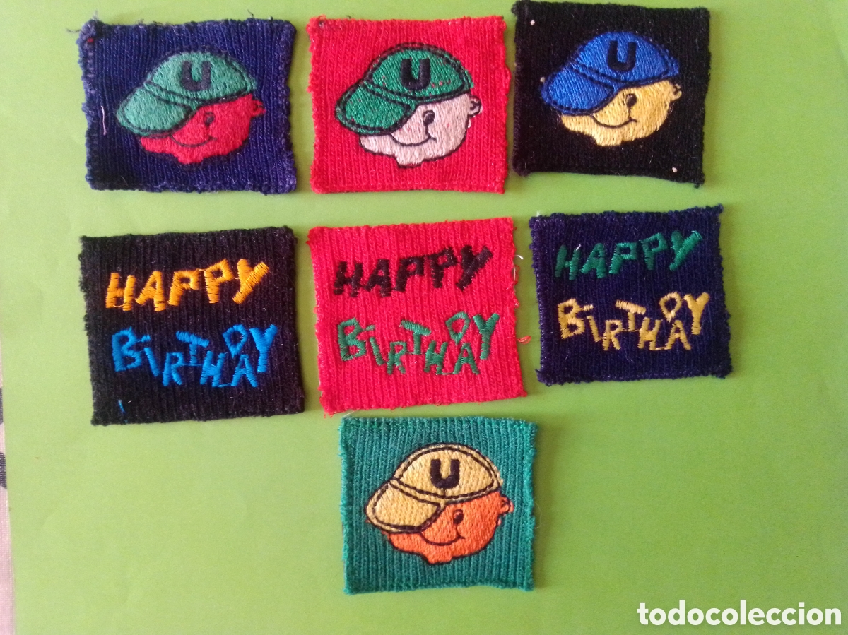 Nuevo: 7 BORDADOS HAPPY x4&euro; - Foto 1