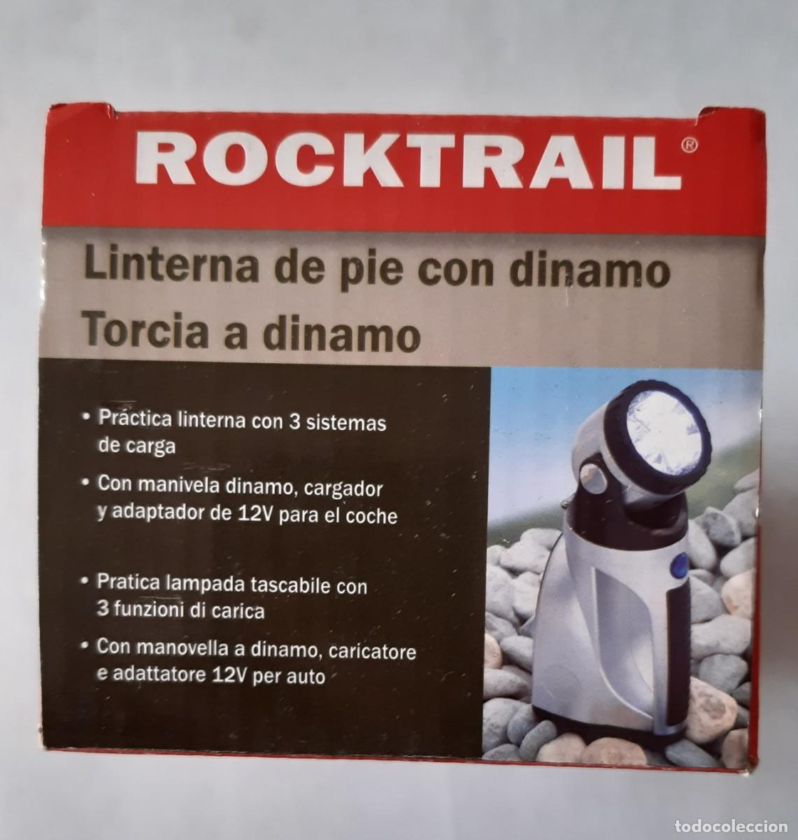 Nuevo: Linterna Led Rocktrail con dinamo recargable manual y a la red. - Foto 5