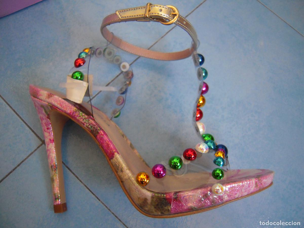 Nuevo: Sandalia multicolor Roberto Botella talla 36 - Foto 9