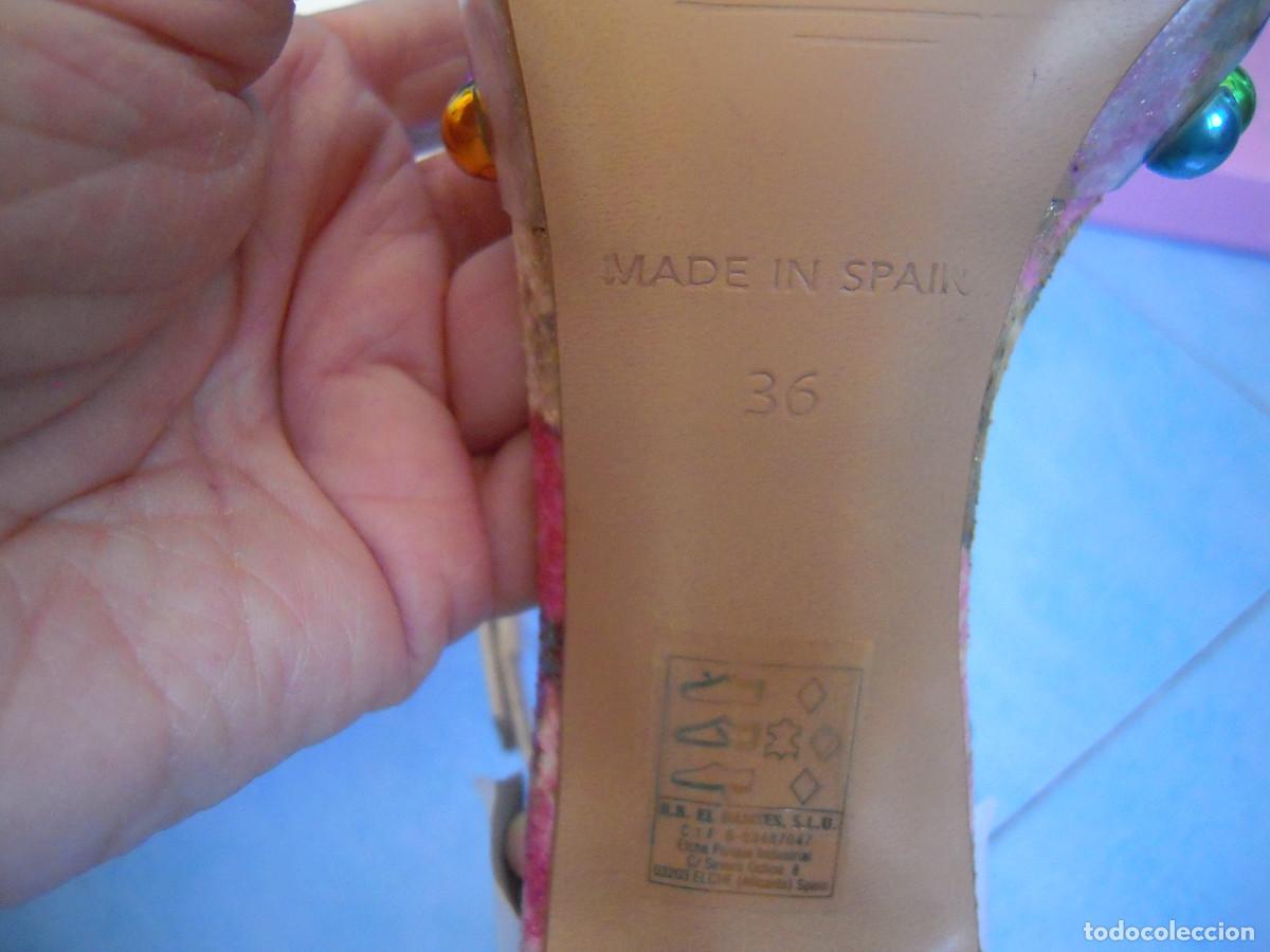 Nuevo: Sandalia multicolor Roberto Botella talla 36 - Foto 14