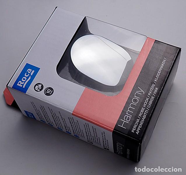 Nuevo: Percha de ba&ntilde;o marca ROCA. Serie Harmony. Cromada. Nueva - Foto 1