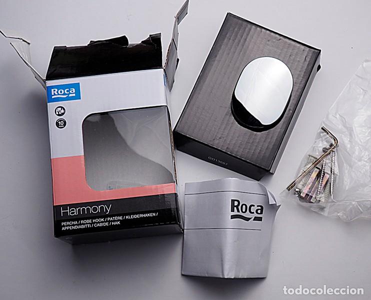 Nuevo: Percha de ba&ntilde;o marca ROCA. Serie Harmony. Cromada. Nueva - Foto 2