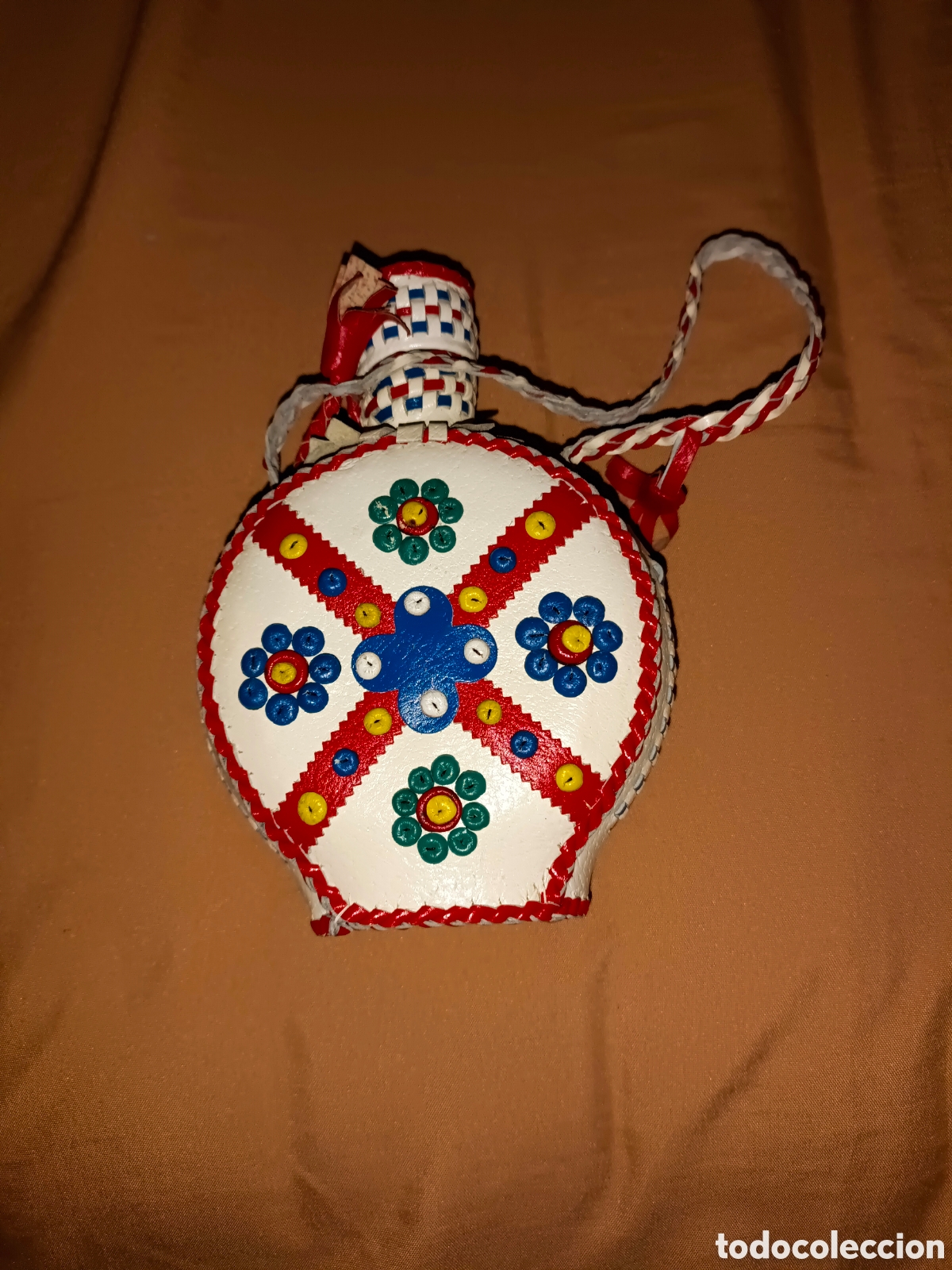 Nuevo: Botella de cuero aut&eacute;ntico - Foto 4