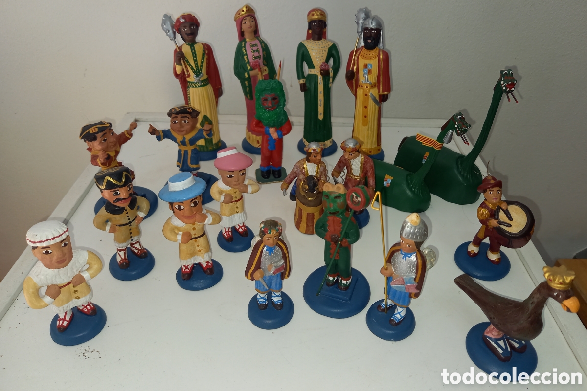 Nuevo: BERGA, COL&middot;LECCI&Oacute; COMPLERTA FIGURES DE LA PATUM - Foto 1