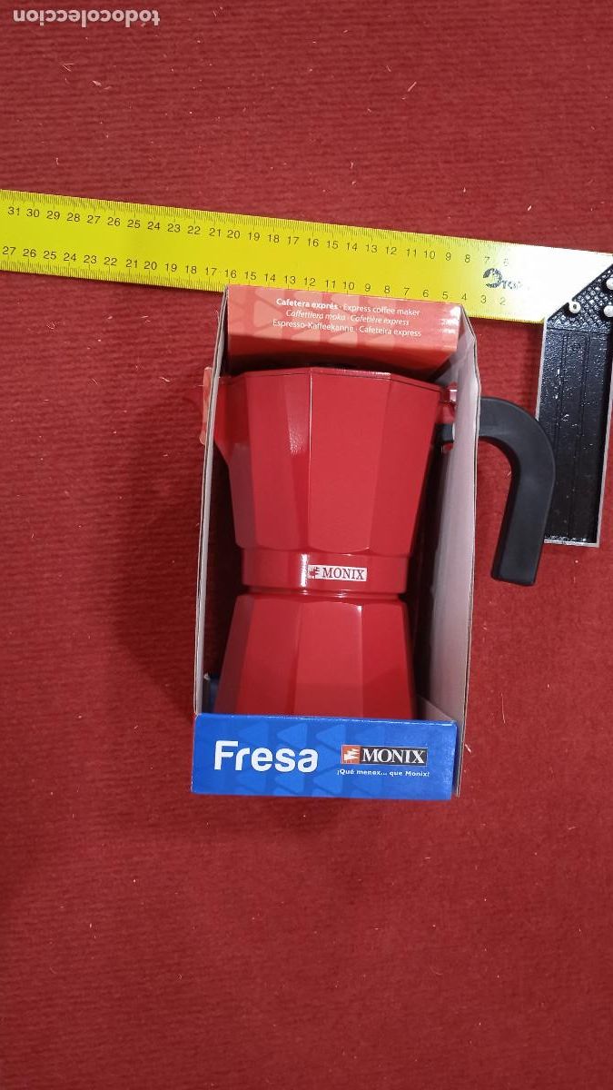 Nuevo: CAFETERA MONIX ROJA PRECINTADA A ESTRENAR - Foto 4