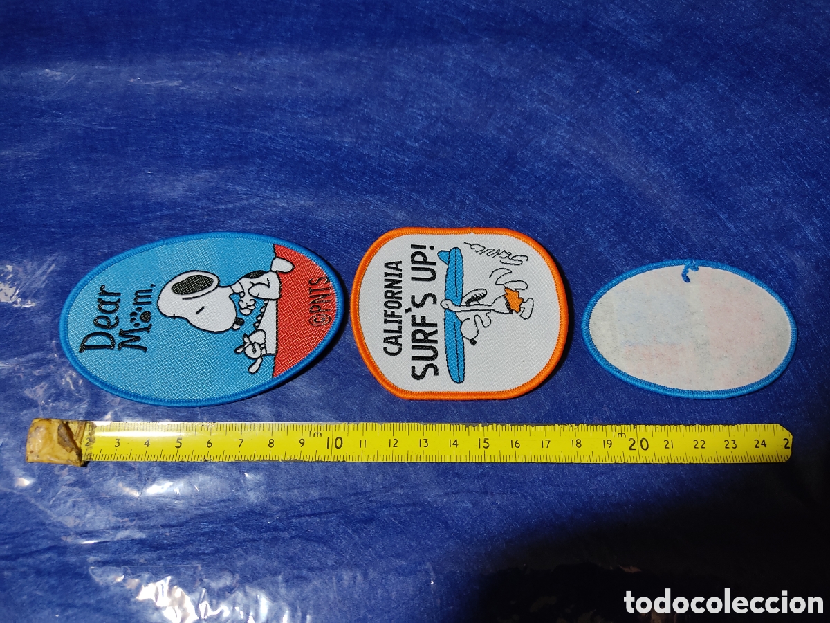 Nuevo: Parche termoadhesivo de Snoopy,los 3 que se ven. - Foto 2