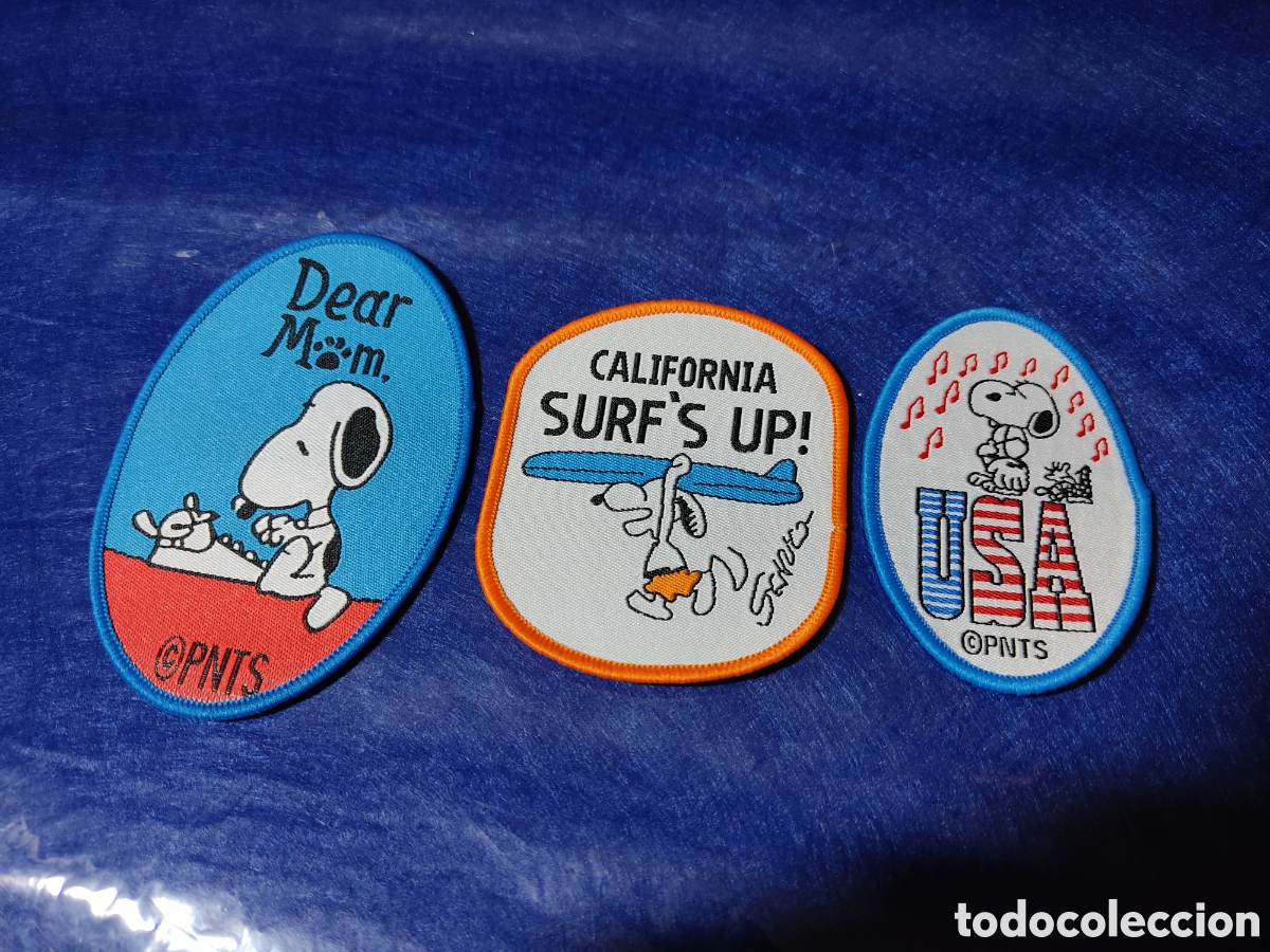 Nuevo: Parche termoadhesivo de Snoopy,los 3 que se ven. - Foto 3