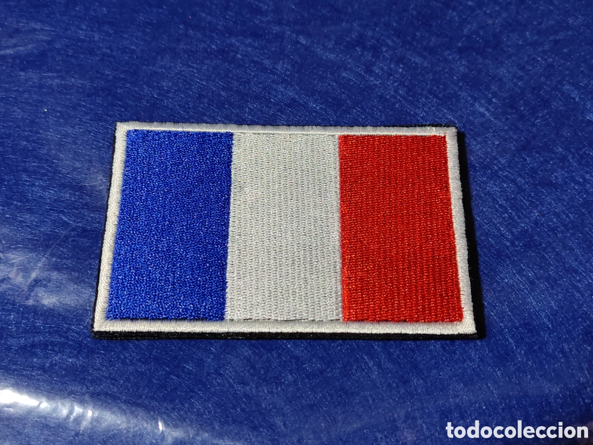 Nuevo: Parche bandera francesa de velcro. - Foto 3