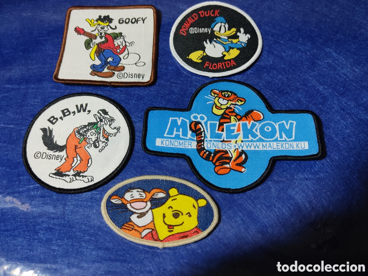 Nuevo: Parche termoadhesivo, Disney,los 5 que se ven. - Foto 1