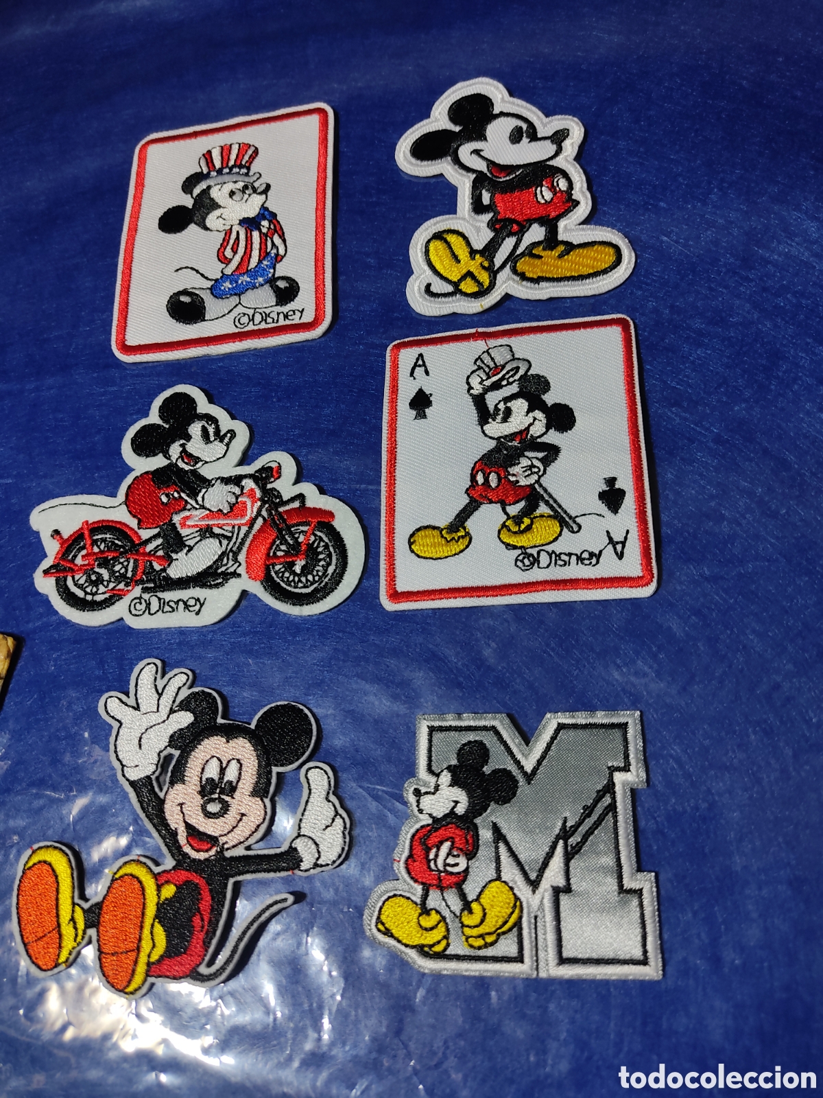 Nuevo: Parche Mickey mouse,los 6 que se ven,colecci&oacute;n. - Foto 4