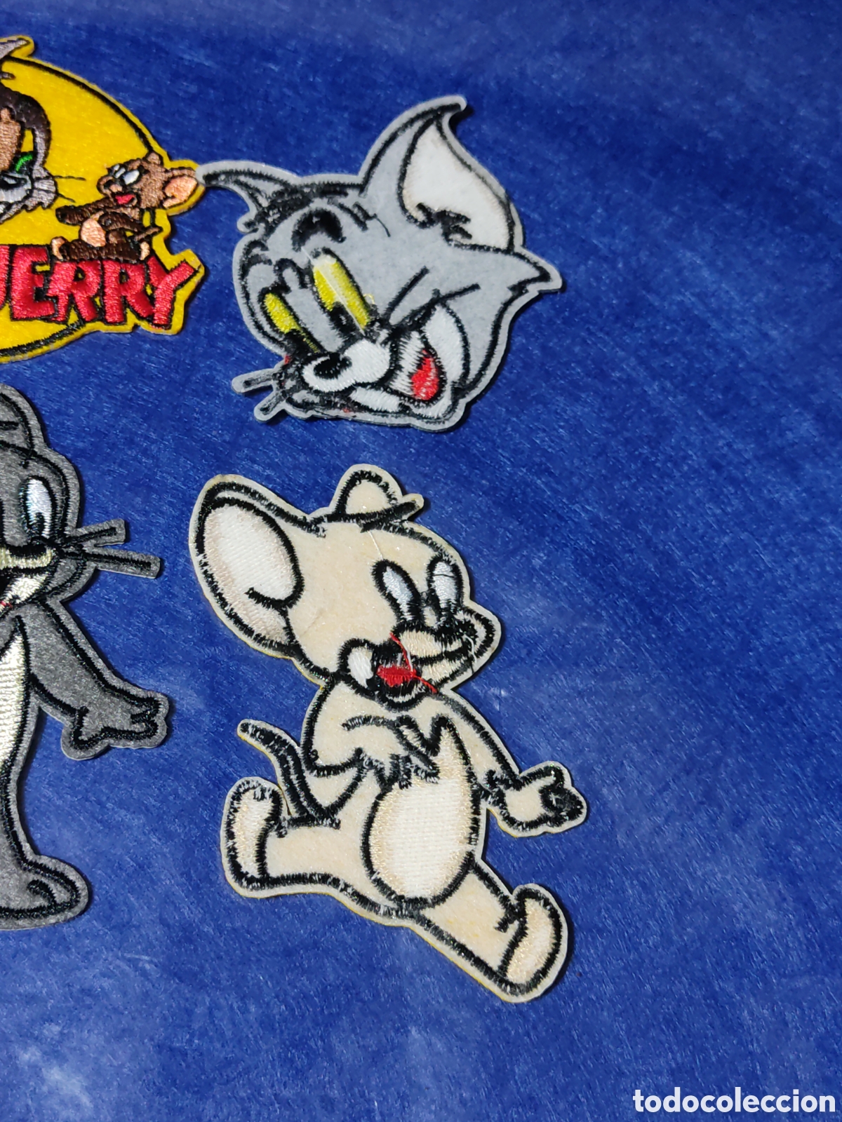 Nuevo: Parche termoadhesivo bordado,Tom y Jerry. - Foto 4