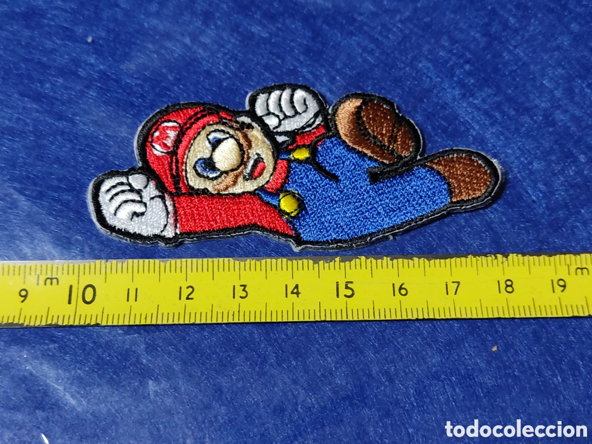 Nuevo: Parche termoadhesivo bordado super Mario Bros. - Foto 3