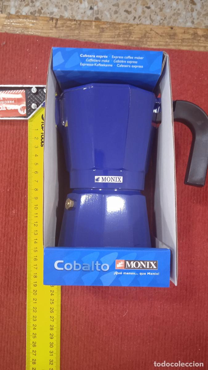 Nuevo: CAFETERA MONIX AZUL CON EMBALAJE - Foto 1