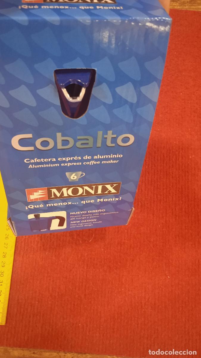 Nuevo: CAFETERA MONIX AZUL CON EMBALAJE - Foto 2