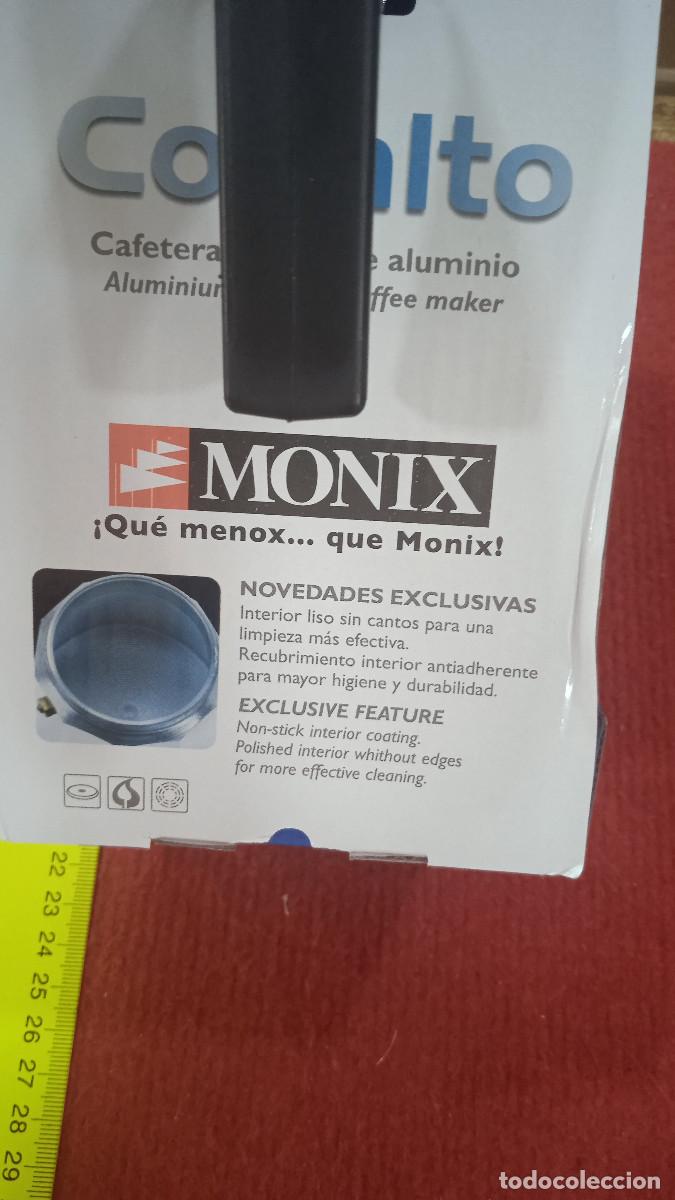 Nuevo: CAFETERA MONIX AZUL CON EMBALAJE - Foto 4