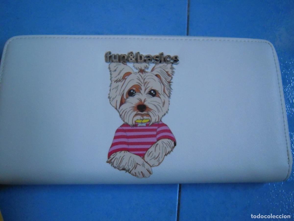 Nuevo: Cartera blanca y perro con cremallera y asa - Foto 2