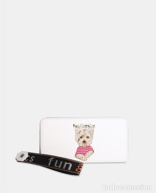 Nuevo: Cartera blanca y perro con cremallera y asa - Foto 14
