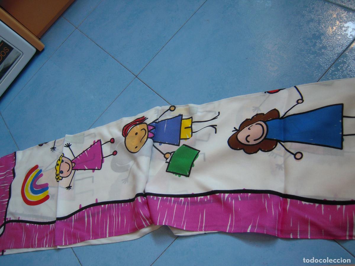 Nuevo: Pa&ntilde;uelo multicolor estampado dibujos infantiles - Foto 3