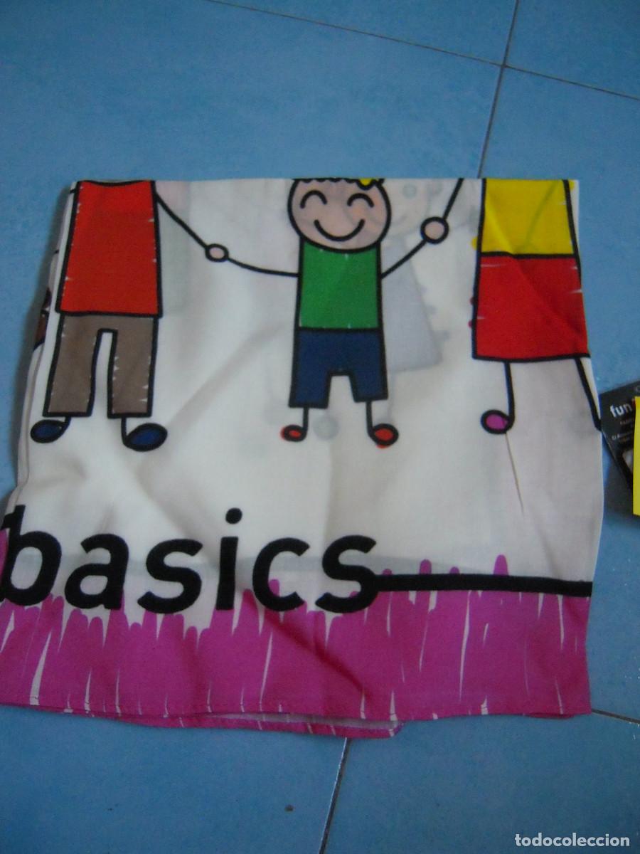 Nuevo: Pa&ntilde;uelo multicolor estampado dibujos infantiles - Foto 2