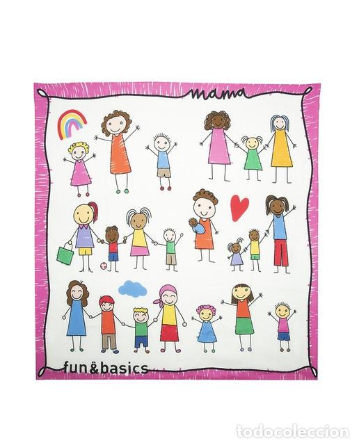 Nuevo: Pa&ntilde;uelo multicolor estampado dibujos infantiles - Foto 7