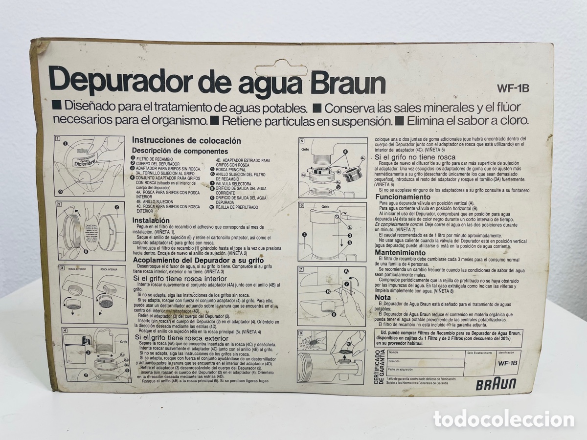 Nuevo: Braun WF-1B - Foto 6