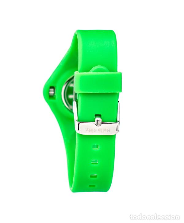 Nuevo: Reloj Hello Kitty verde y amarillo - Foto 2