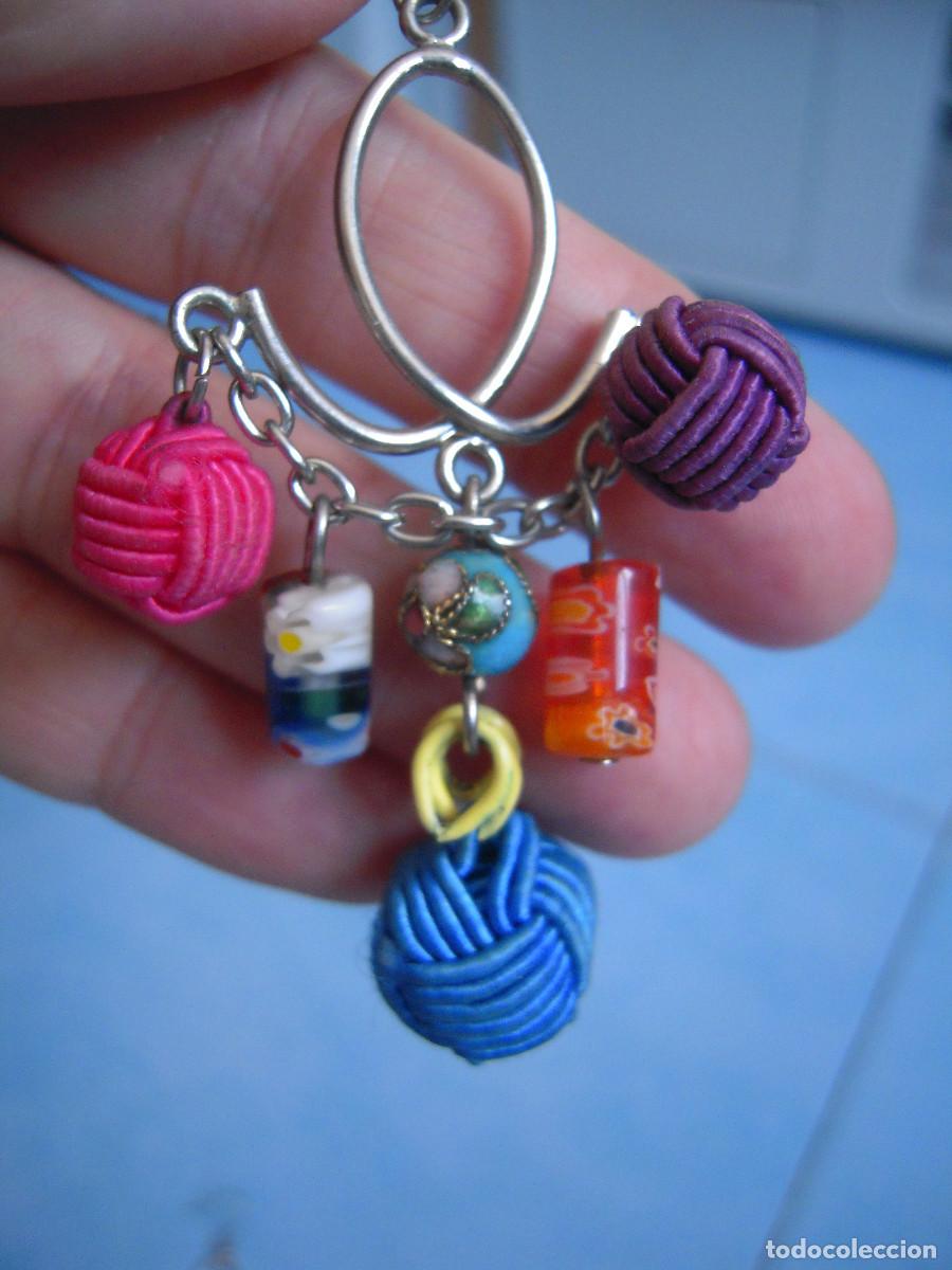 Nuevo: Pendientes plateados y multicolores - Foto 3