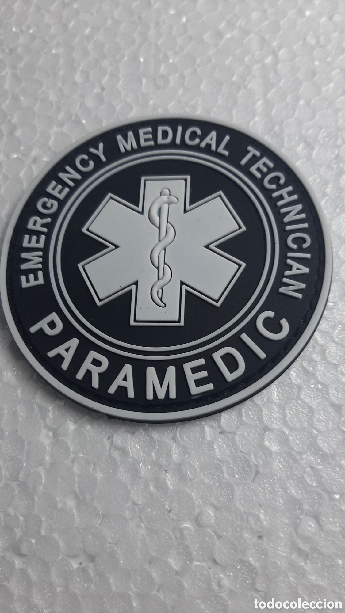 Nuevo: PARCHE PARAMEDIC 3D NEGRO - Foto 1