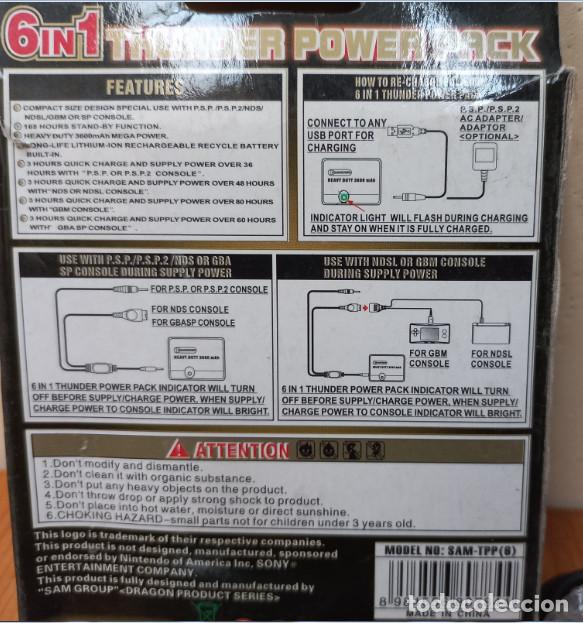Nuevo: BATERIA EXTERNA THUNDER POWER PACK 6 IN 1, DRAGONPLUS, NUEVO - Foto 3