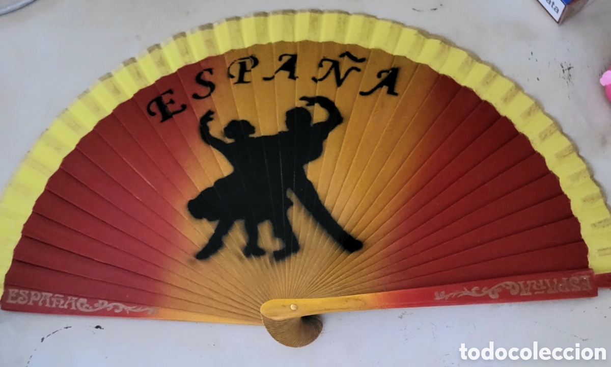 Nuevo: ABANICO DE MADERA DE ESPA&Ntilde;A. NUEVO - Foto 1