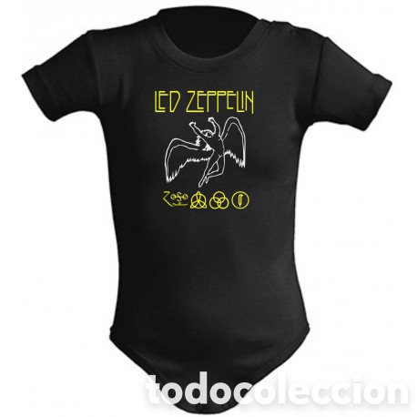 Nuevo: Body Led Zeppelin Talla 12 Meses - Foto 1
