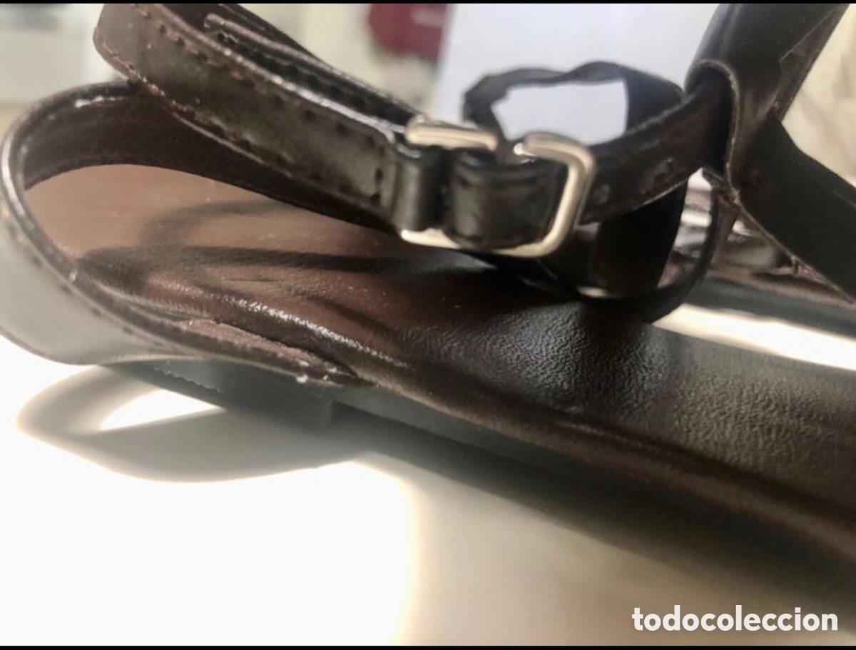 Nuevo: Sandalias marr&oacute;n. Nuevas - Foto 2