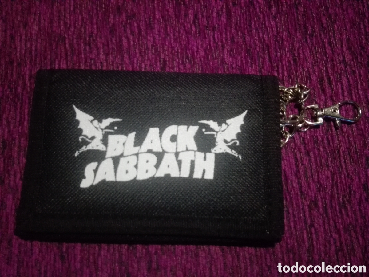 Nuevo: Cartera Nueva Black Sabbath Con Cadena - Foto 1