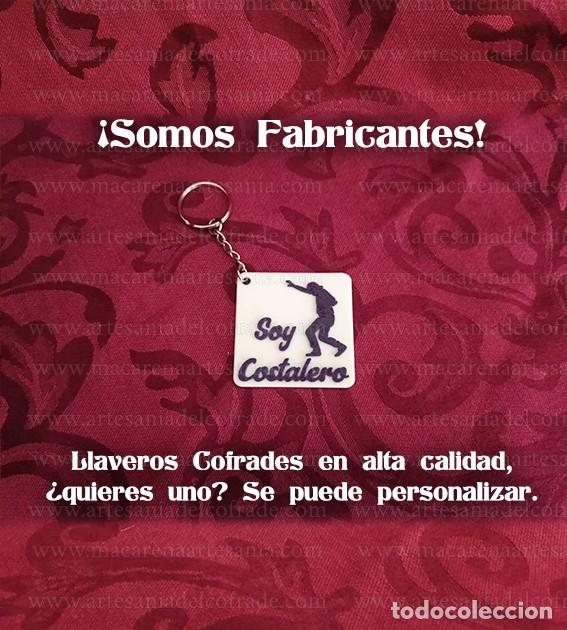 Nuevo: Llavero cuadrado Soy Cofrade - Foto 1