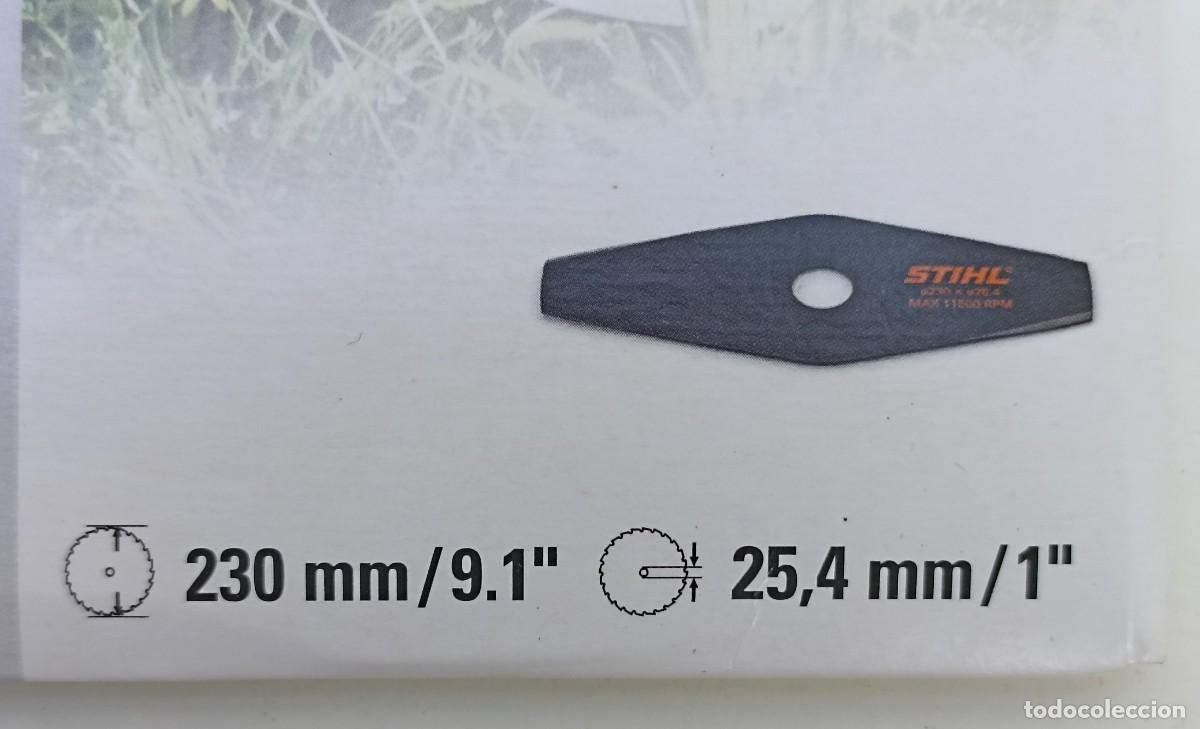 Nuevo: Cuchilla cortahierbas Stihl 2 dientes - Foto 2