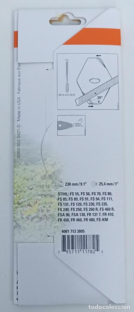 Nuevo: Cuchilla cortahierbas Stihl 2 dientes - Foto 3