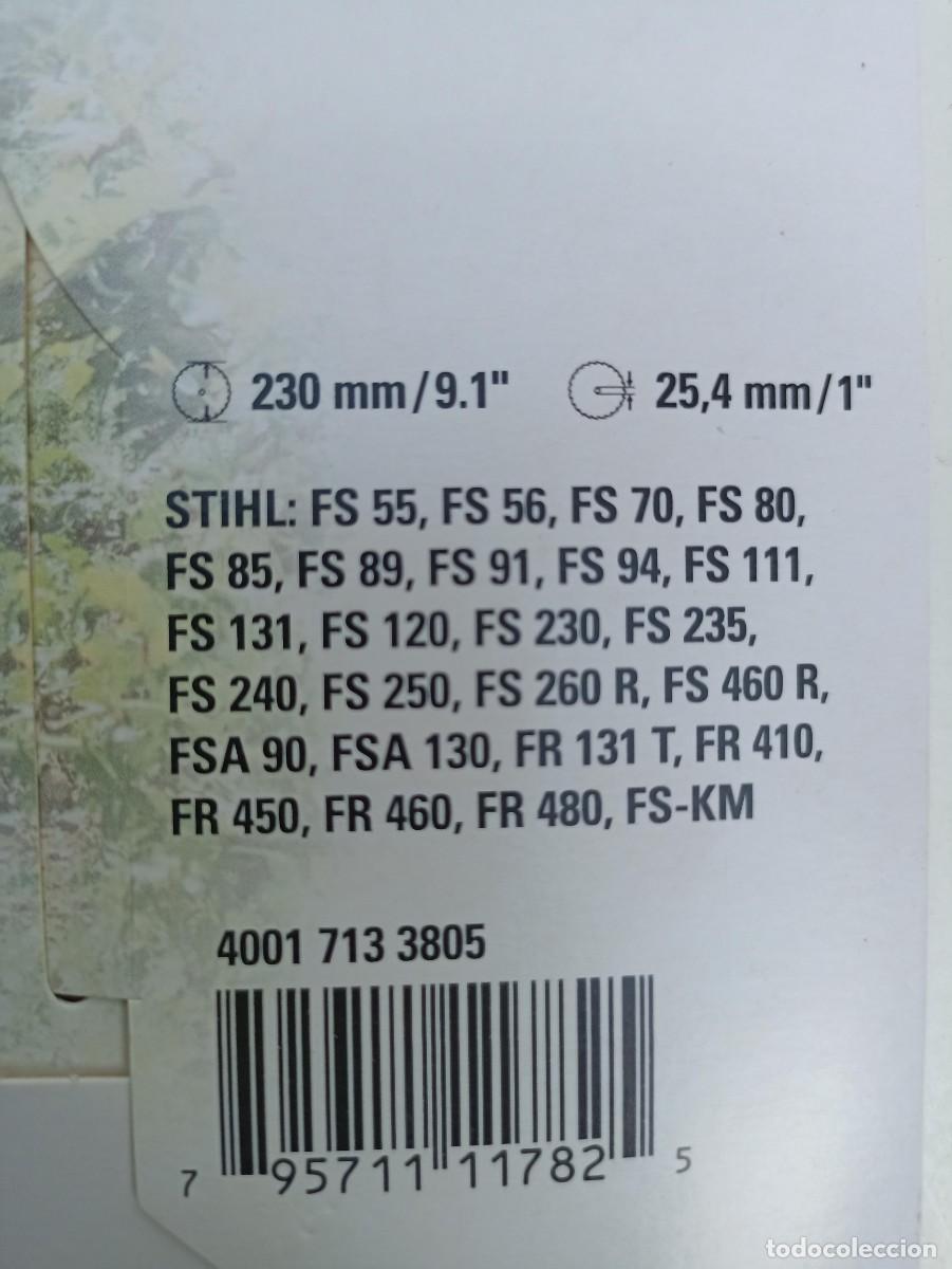 Nuevo: Cuchilla cortahierbas Stihl 2 dientes - Foto 7